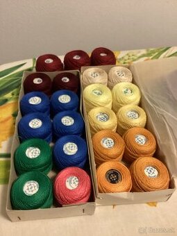 Bavlnky na vysivanie