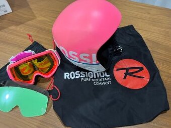 Lyžiarska prilba Rossignol Hero W s okuliarmi
