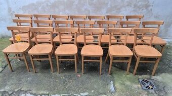 Ton židle světlé (č.36) s nový lakem