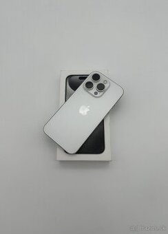 iPhone 15 Pro 128GB White Titanium + ZÁRUKA