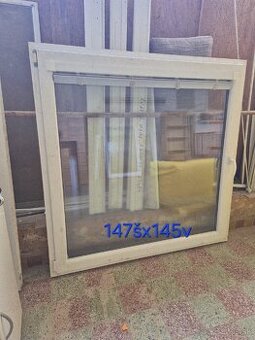 Plastové okno 147x145