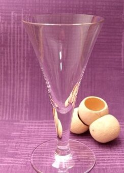 Poháre - hrubé sklo