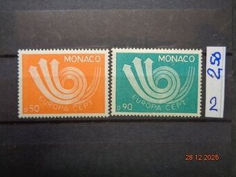 Poštové známky - MONAKO  - 1973 - 15 FOTO