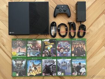 XBOX ONE 500GB + ovladac a hry