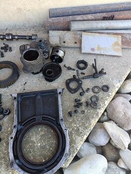 Zetor 67 motor na náhradné diely