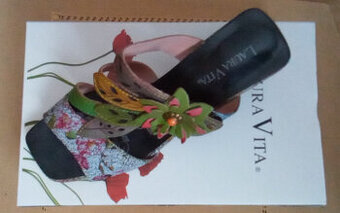 Dámske Kožené Sandále Laura Vita Veľkosť 38