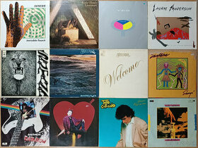 LP Genesis, K.Bush, Yes, Santana, M.Gombitová, Elán, Oceán..