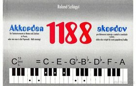 Ponuka knih " 1188 akordov " pre klavesove nastroje