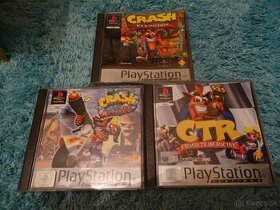 Na predaj Crash Bandicoot na PS1, funguje aj na PS2 a aj PS3