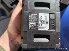 PARKSIDE PERFORMANCE® Smart akumulátor 20 V/8 Ah PAPS 208 A1