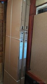 štvrorcový sprchový kút 80 cm - posuvné dvere - 1