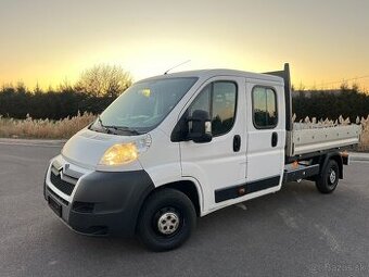 Citroen Jumper valník 96KW, po servise, 7 míst