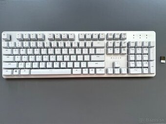 Mechanická klávesnica Razer Pro Type US biela