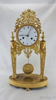 Vyše 200.ročné empírové hodiny -42.5 cm