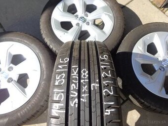 4x100 r16 Suzuki Swift aludisky +pneu gratis