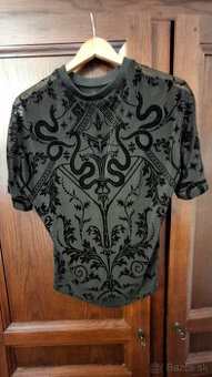vzorovany top - S