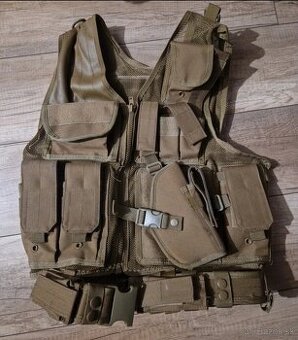 Taktická vesta army Airsoft ASG ossr USA ossr mil-tec heliko