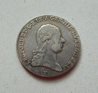 Predám 1 toliar 1792 H Leopold II.