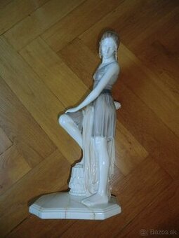 Secesná figúrka dievčaťa Rosenthal, vysoká približne 38 cm - 1
