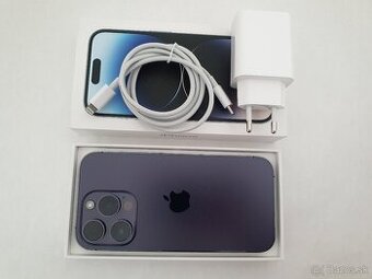 iPhone 14 PRO 128GB 100% kapacita batérie FIALOVÝ