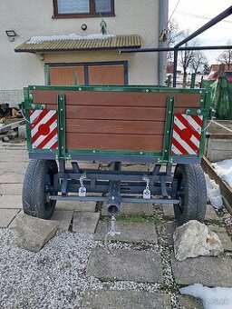 Vlečka za malotraktor traktor