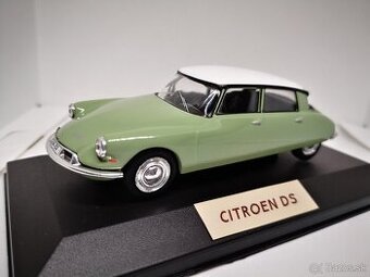 Predám kovový zberateľský model auta Citroen DS, 1:43