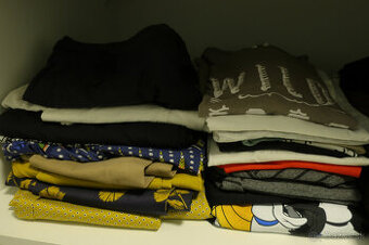 Velky balik oblecenia