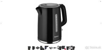 Rýchlovarná kanvica Amica KF 1014 2200 W čierna