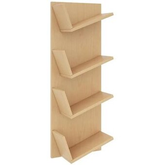 CD regál BUK 4 poličky cca. 100 CD alebo 76 DVD