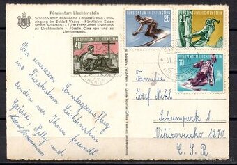 Lichtenstein - pohľadnica - 1