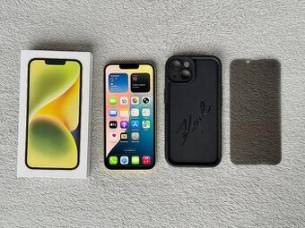 iPhone 14 128GB Zlatožltý, NOVÁ BATERKA, SUPER STAV