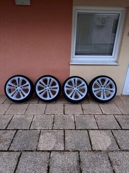 Audi disky R19 , 5x112 , 215/35 + nové zimné pneumatiky