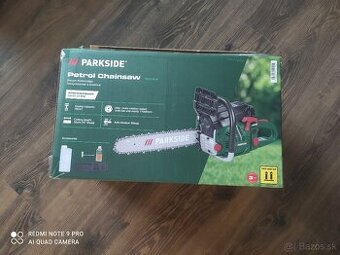 Predám novú PARKSIDE® Benzínovú reťazovú pílu PBKS 46 A1