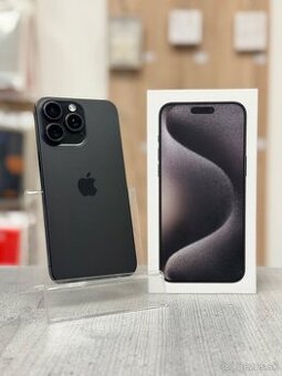 100% BATÉRIA - Apple iPhone 15 Pro Max 256GB Black Titanium