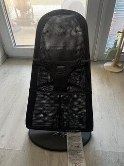 BabyBjörn Lehátko Bouncer BLISS Anthracite Mesh