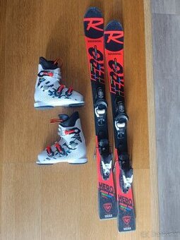 Predám Rossignol lyže 110 a lyžiarky 20,5