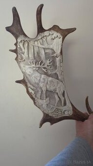 Parohy, jelen, parozie, graver