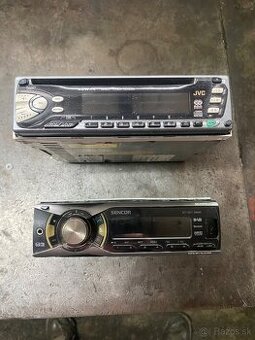 Predám 2ks autorádia sencor a JVC