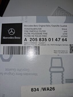 Filter s aktívnym uhlím-A205 835 01 47 64 Mercedes-Benz