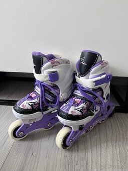 Detské kolieskové korčule