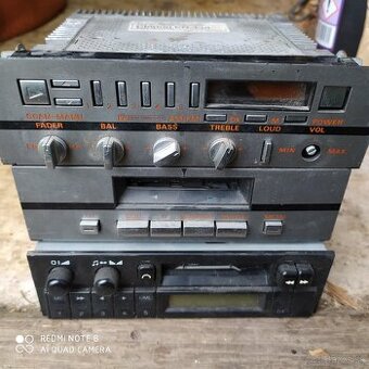 Auto přehrávače různé, autorádia, ruším sbirku