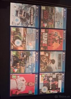 Predám hry na ps4
