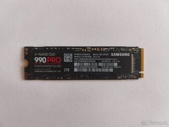 Samsung 990 PRO 2TB, M.2 2280, NVMe (nepoužité)