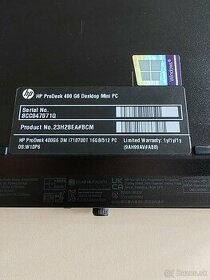 HP ProDesk 400 G6 mini 16/512GB - 1