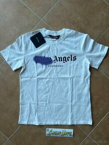 Palm Angels Shanghai Sprayed Logo T-shirt - White