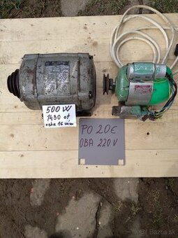 Elektromotory 550w 1450 ot