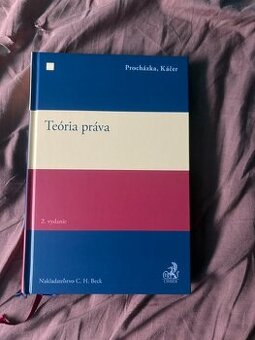Teória práva 2. vydanie - Procházka, Káčer