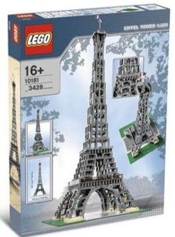 Lego 10181 Eiffel Tower 1:300 Scale