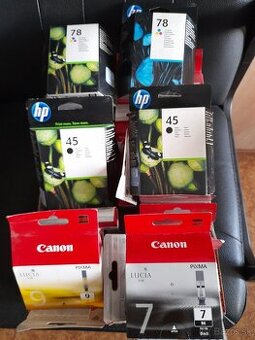 Cartridge HP45, HP78, Canon Pixma