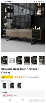 Predám čisto novú obyvaciu stenu